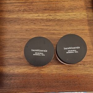 bareMinerals Original Mineral Veil Set of 2 Translucent Loose Setting Powder 6g